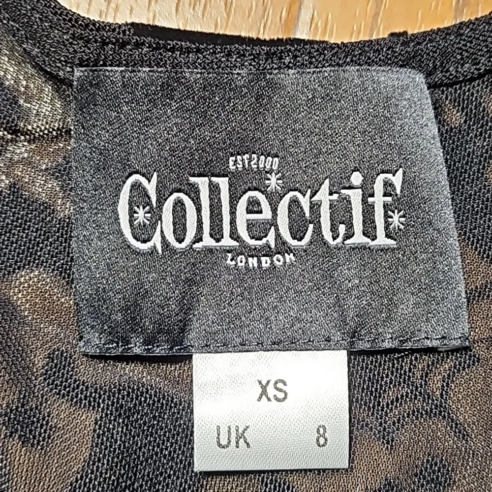 Collectif Spooky Mesh Dress - Picture 11 of 12